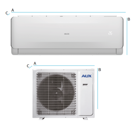 Zestaw multi AUX FREEDOM 2x 7,0kW 130m2