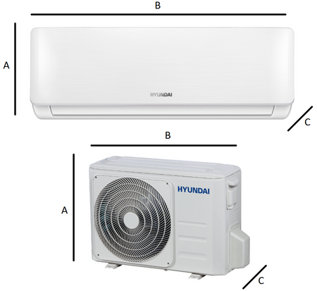 Klimatyzator Ścienny Hyundai ELITE WHITE 2,6 kW