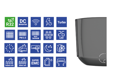 Zestaw multi AUX J-SMART ART 2,5kW + 3,5kW