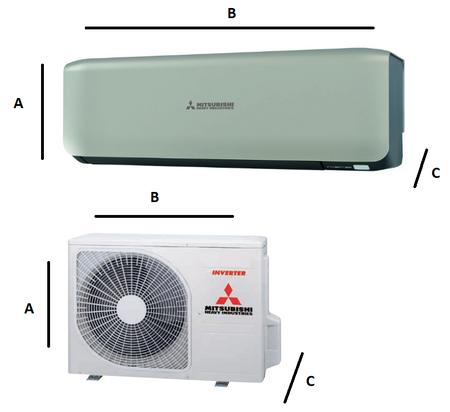 Klimatyzator ścienny Mitsubishi Heavy Premium Design 3.5 kW