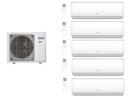 Zestaw multi AUX J-SMART 2,0 kW + 2,5 kW + 3x 3,5 kW