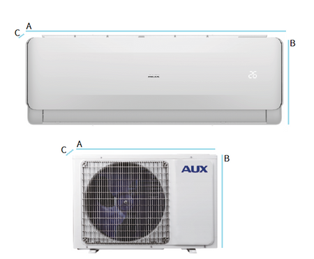 Zestaw multi AUX FREEDOM 2x 2,5kW + 3,5kW