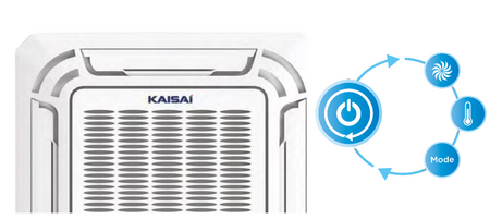 Klimatyzator Kaisai kasetonowy typu Kompakt 3,5 kW