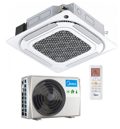 Klimatyzator kasetonowy Midea SLIM BREEZELESS 7-15,2kW