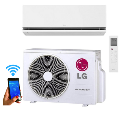 Klimatyzator ścienny LG DualCool  Deluxe Soft Air 2,5-6,6kW