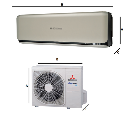 Klimatyzator ścienny Mitsubishi Heavy Diamond Design 3,5 kW