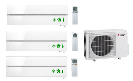 Zestaw multi MITSUBISHI Diamond 2,5kW + 2x 3,5kW