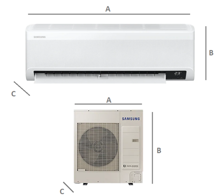 Zestaw multi SAMSUNG Wind-Free Avant 2x 5,0kW