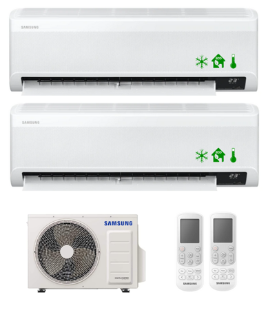 Zestaw multi SAMSUNG Wind-Free Elite 2,5kW + 3,5kW